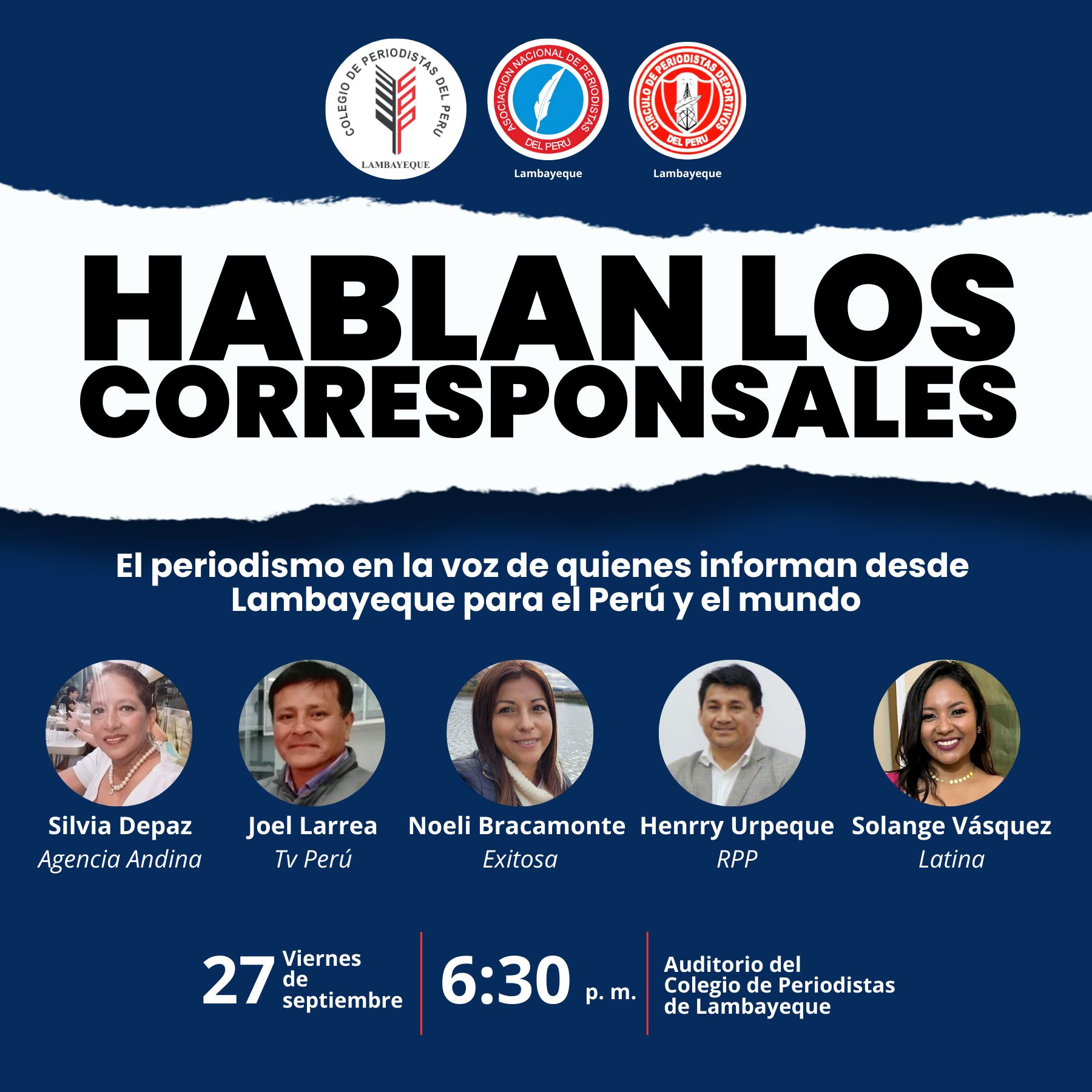 hablan los corresponsales